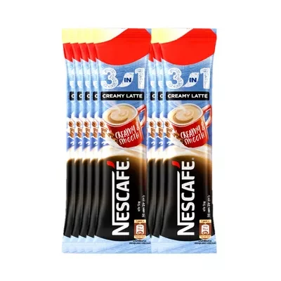 Nestlé Nescafe Creamy Latte Coffee Mix Sachet 18 gm 10 pcs