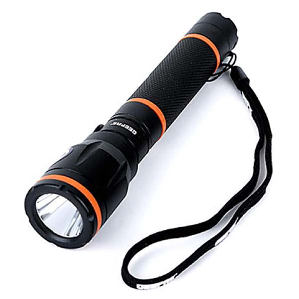 Geepas GFL4659N Waterproof Rechargeable LED Flash Light