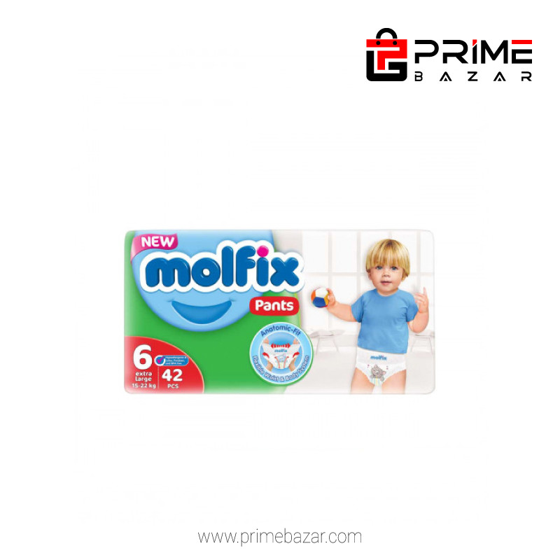 Molfix Jumbo Pants XXL 15+ Kg 42 Pcs (Made in Turkey)