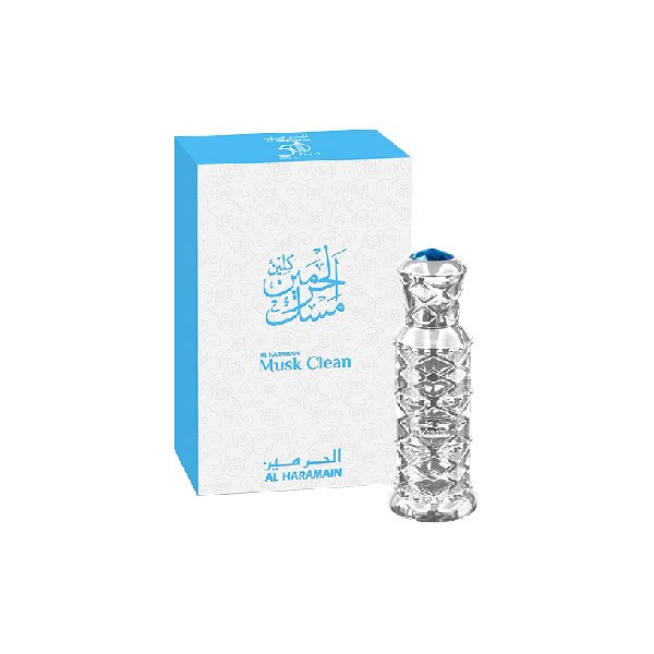 Al Haramain Musk Clean 12ML Attar For Unisex