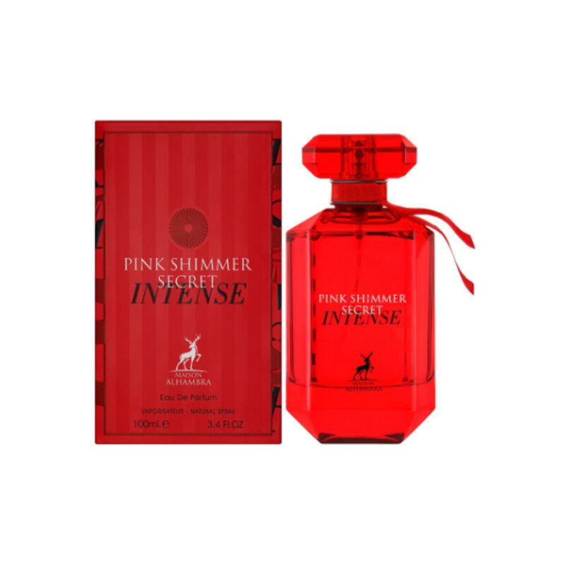 Maison Alhambra Pink Shimmer Secret Intense EDP 100ML For Women