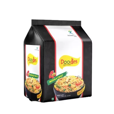 Doodles Instant Masala Twist Noodles 4 pack