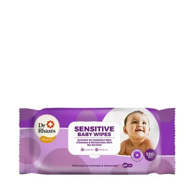 Dr Rhazes Sensitive Baby Wipes