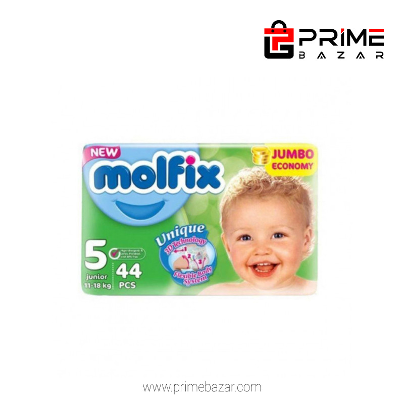 Molfix Jumbo Junior Belt 11-18 Kg 44 Pcs (Made in Turkey)