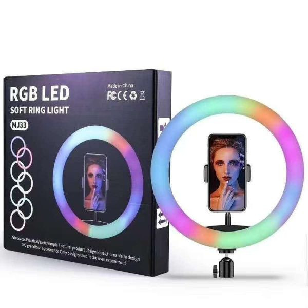 MJ33 RGB LED Soft Ring Light