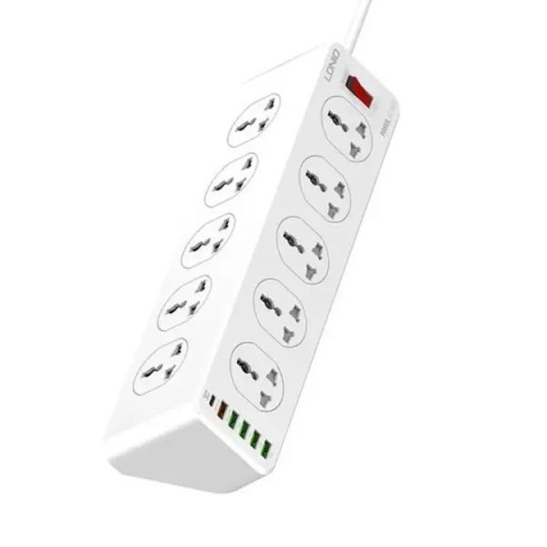 LDNIO SC10610 30W 6-Port USB Charger Power Strip