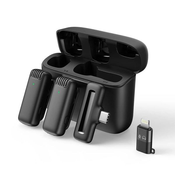 J13 Wireless Microphone with Charging Case For I Phone
