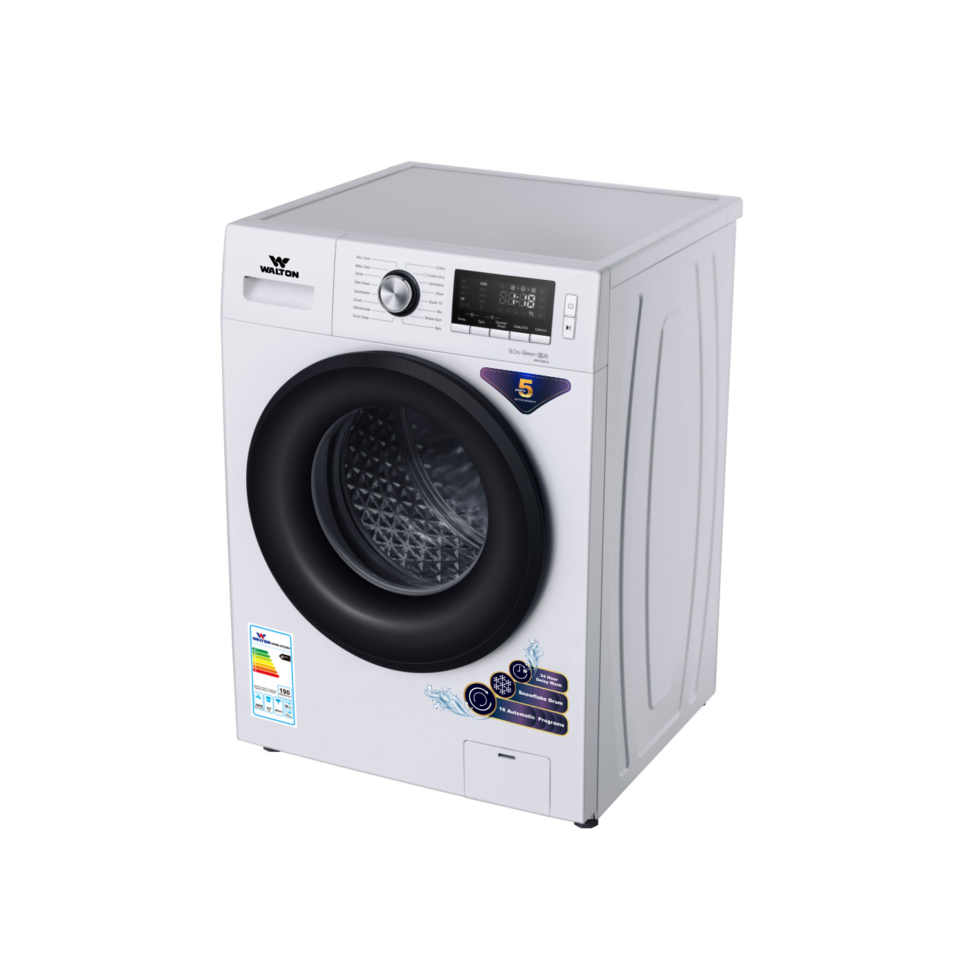 Walton WWM-AFE80H 8KG Front Loading Washing Machine