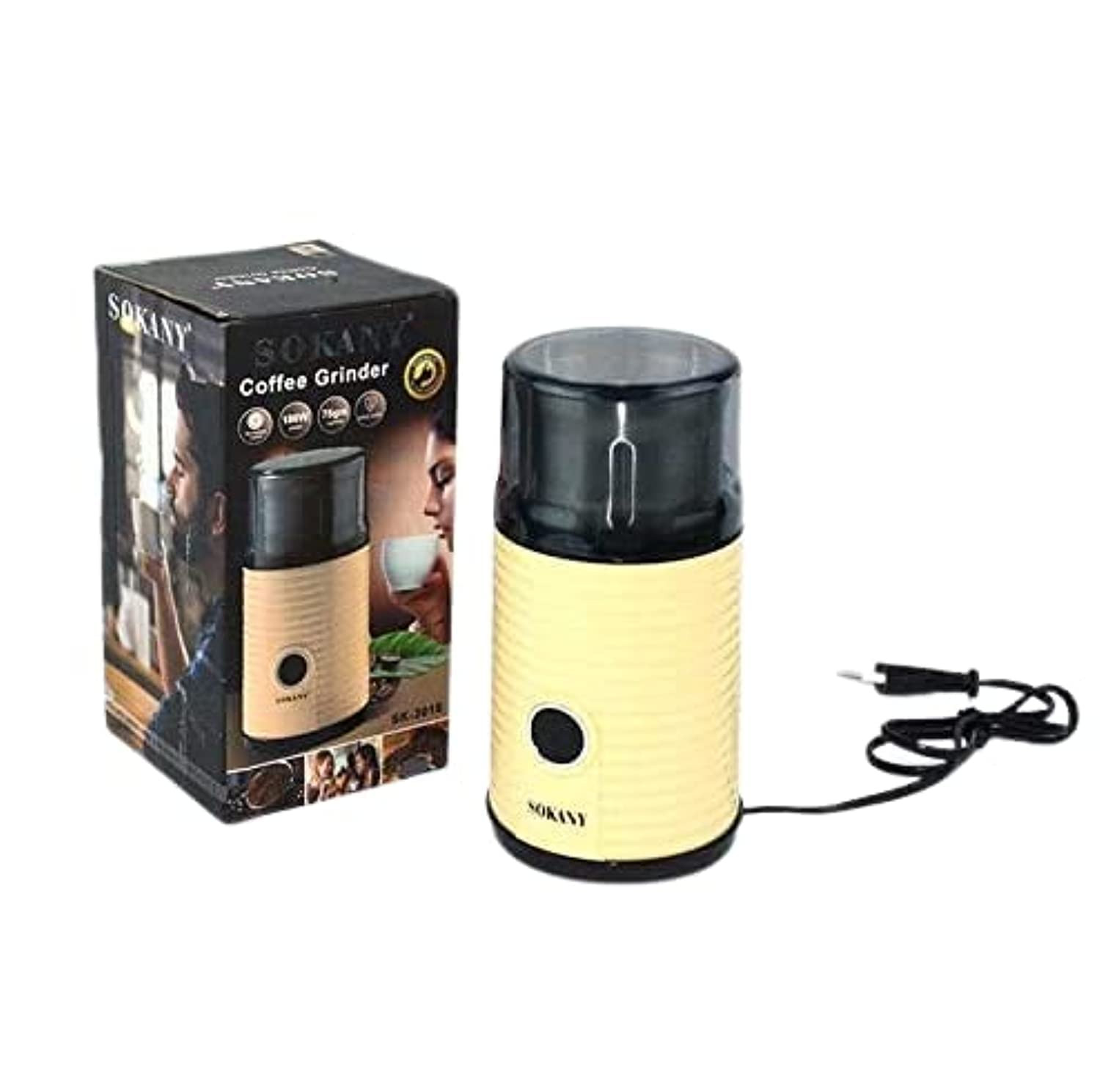 Coffee Grinder Spice Grinder 180watts SOKANY brand SK-3018