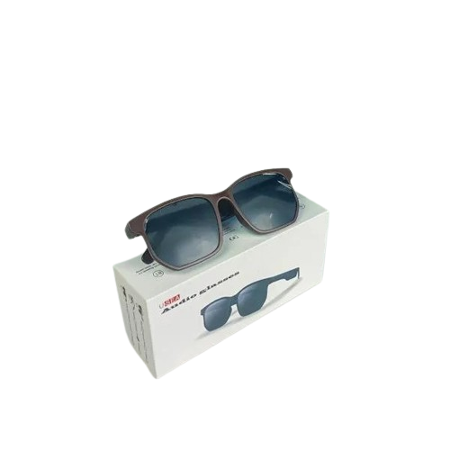Usea Smart Glasses Audio Bluetooth Sunglasses-Brown Color