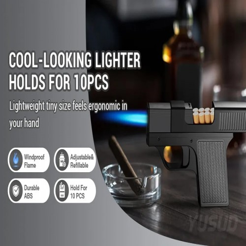 Turbo Gas Lighter Welding Cigarete Box Set of 10