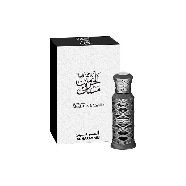 Al Haramain Musk Black Vanilla 12ML Attar For Unisex