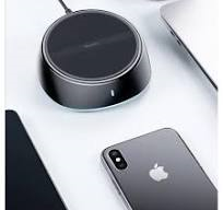 Baseus Wireless Charger Digital LED Display Gen 2 15W Black CCED000001