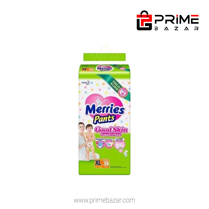 Merries Baby Diaper Pants 4-8 Kg 40 Pcs (Made in Indonesia)