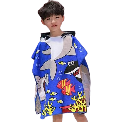 Swimming Beach Cartoon Children Bath Towel