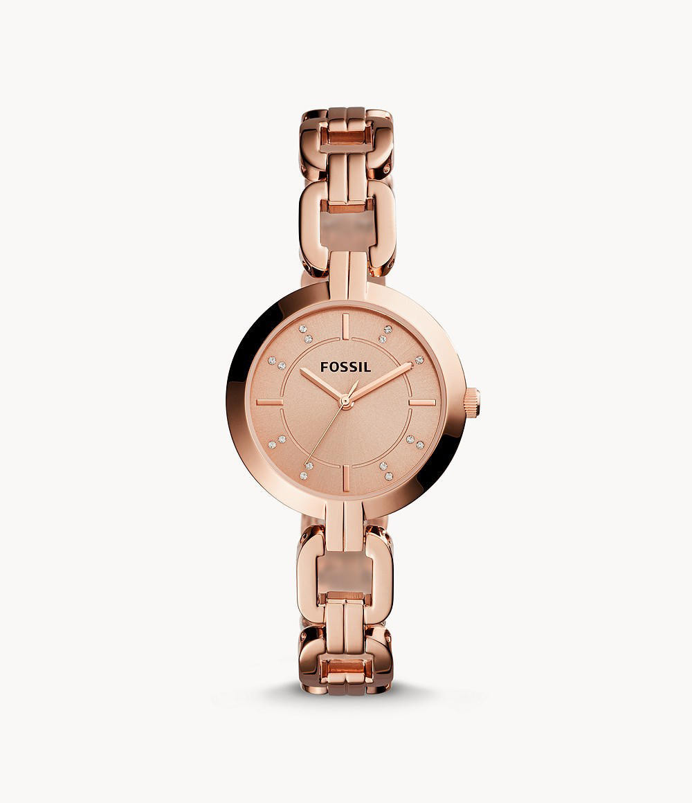 Fossil BQ3206 Kerrigan Rose Gold-Tone Women’s Watch