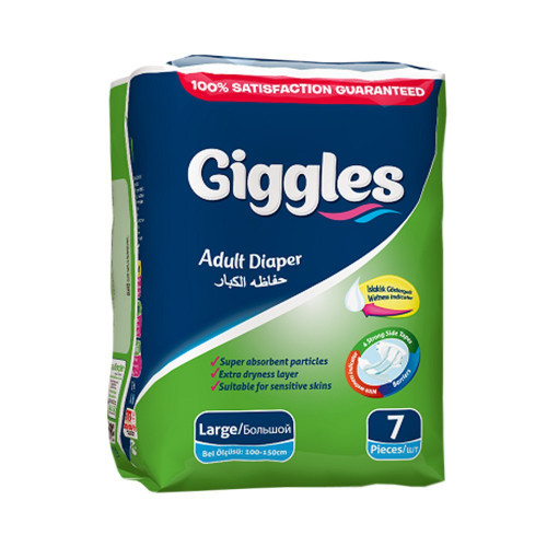 Giggles Adult Diaper Large 7 Pcs L-60
