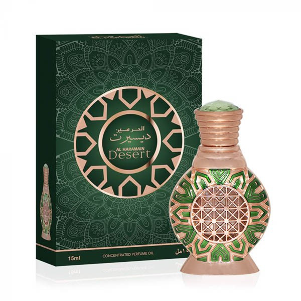 Al Haramain Desert 15ML Attar For Unisex