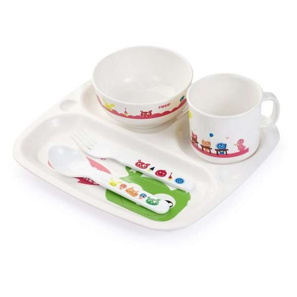 Farlin Tableware Set (White)