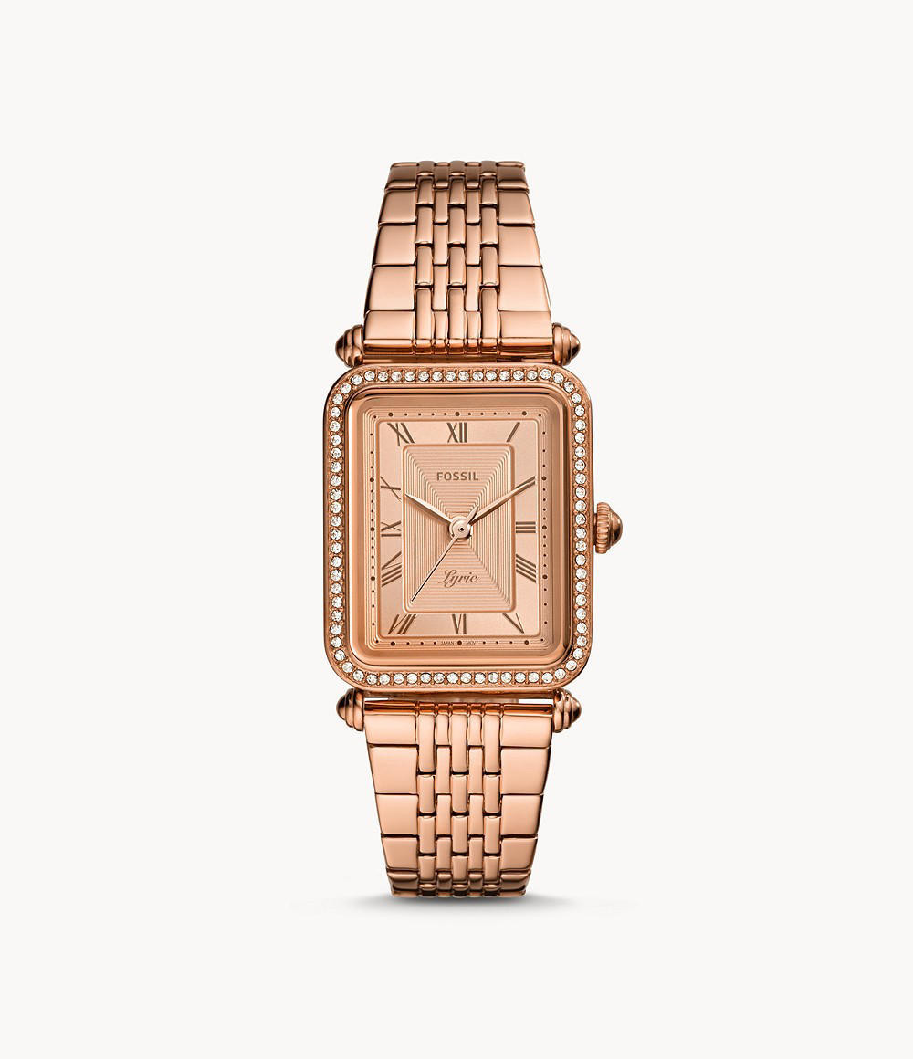 Fossil ES4720 Rose Gold-Tone Stainless Steel Women’s Watch