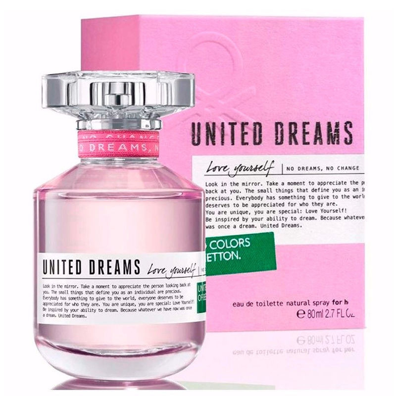 Benetton United Dreams Love Yourself EDT 80ml for Women