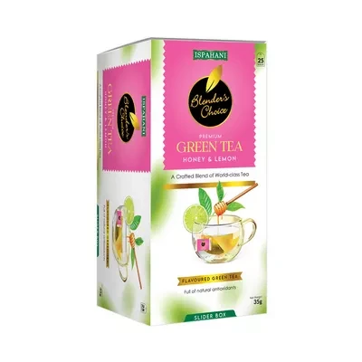 Ispahani Blender's Choice Premium Green Tea Honey & Lemon 25 pcs