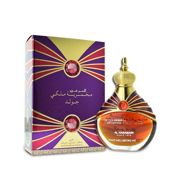 Al Haramain Mukhamria Maliki Gold 30ML Attar For Unisex