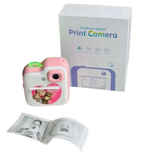 Instant Print Digital Kids Camera Printer – Masha Version