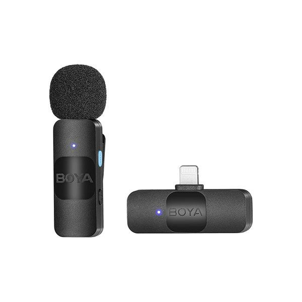 BOYA BY-V1 2.4GHz Wireless Microphone System for iPhone (1:1)