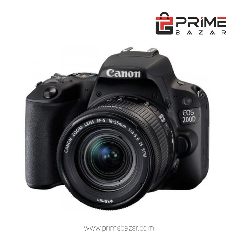 CANON EOS 200D II 24.1 MP Full HD Wi-Fi DSLR Camera With 18-55MM IS STM Lens