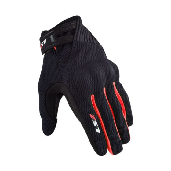 LS2 Dart 2 Gloves – Black & Red