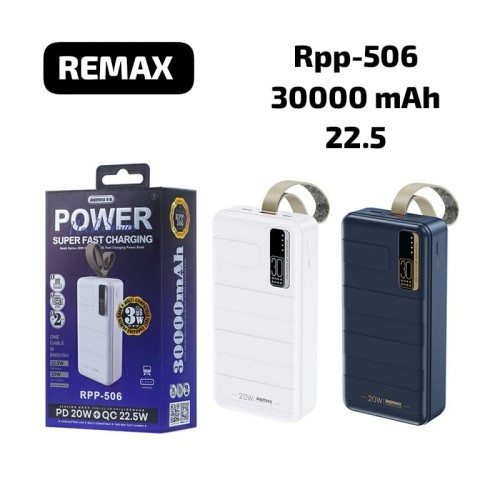 Remax RPP-506 Fast Charging Power Bank 30000 mAh 22.5W