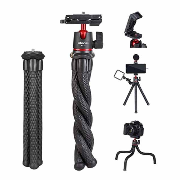 Ulanzi MT11 Octopus Tripod For DSLR Camera & Smartphones