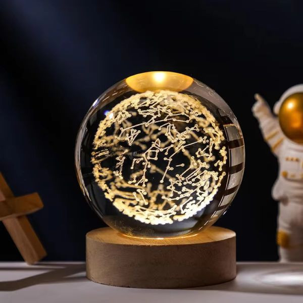 Color Changing LED 3D Crystal Ball – Constellation