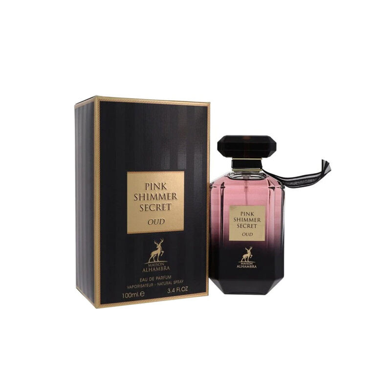 Maison Alhambra Pink Shimmer Secret Oud EDP 100ML For Unisex