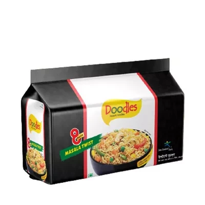 Doodles Instant Masala Twist Noodles 8 pack