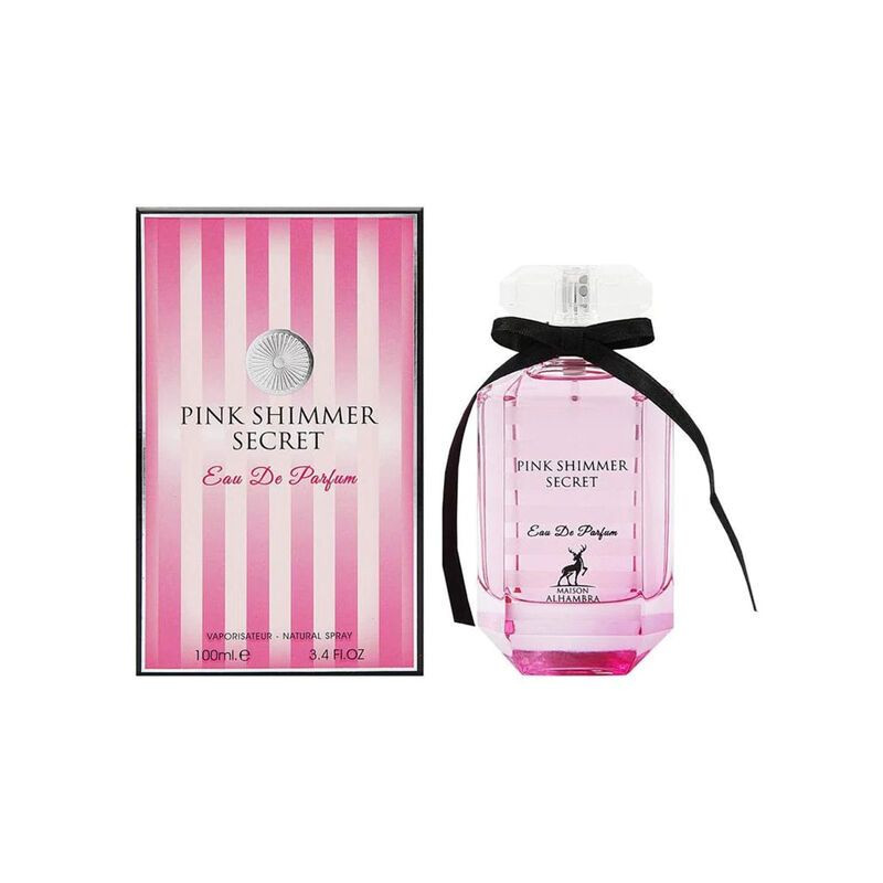 Maison Alhambra Pink Shimmer Secret EDP 100ML For Women