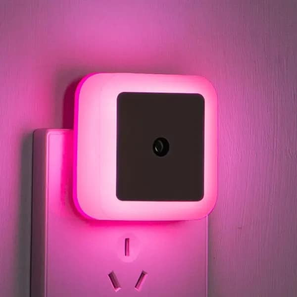 Mini Wall LED Night Light Bedroom Nightlight Auto On/Off - Vintage Choice