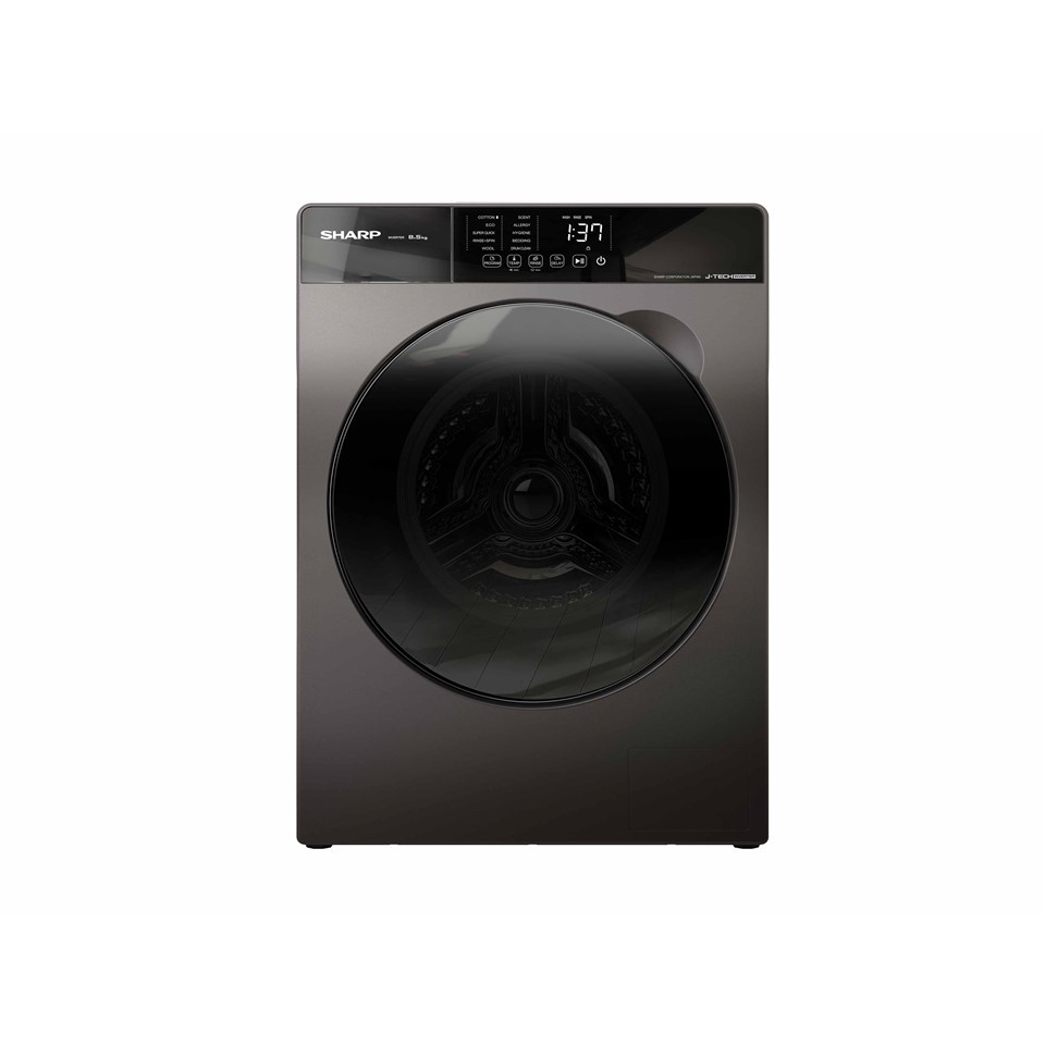 Sharp 8.5 KG Full Auto Front Loading Inverter Washing Machine (ES-FW85SG)