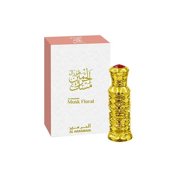 Al Haramain Musk Floral 12ML Attar For Unisex