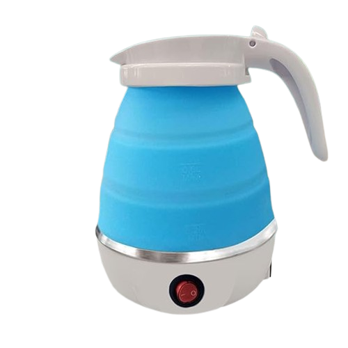 Foldable Travel Electric Kettle-Blue Color