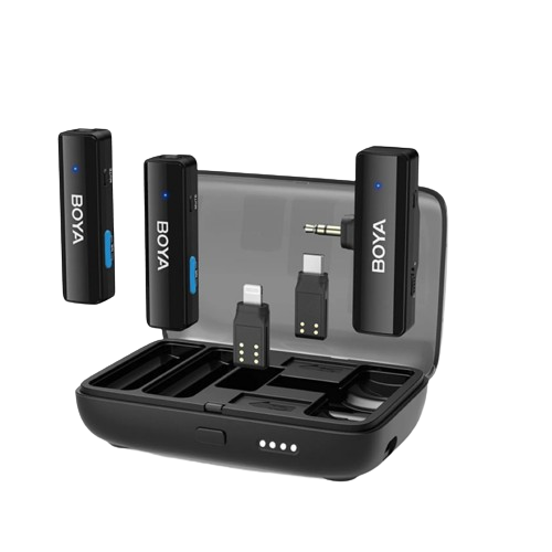 BOYA BOYALINK All-In-One Wireless Microphone System for iPhone & Android
