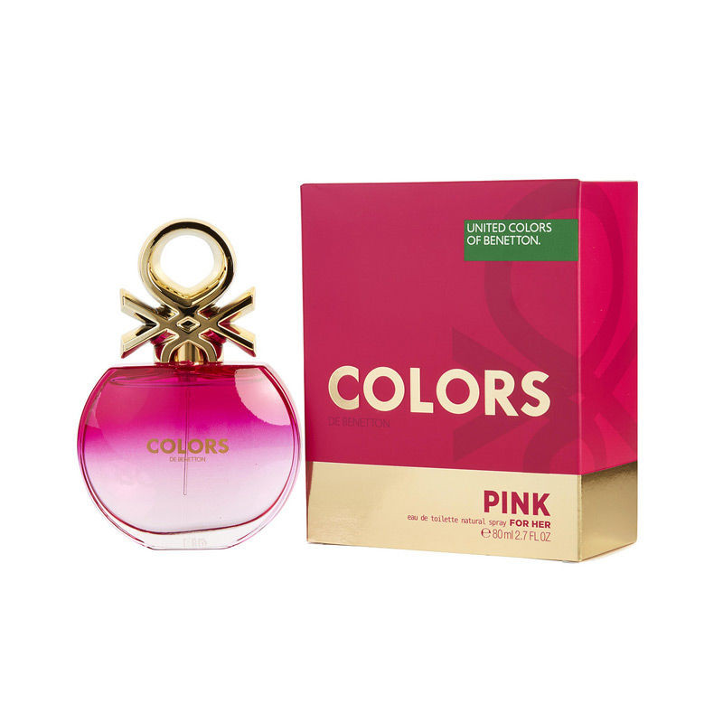 Benetton Colours Pink EDT 80ML for Women