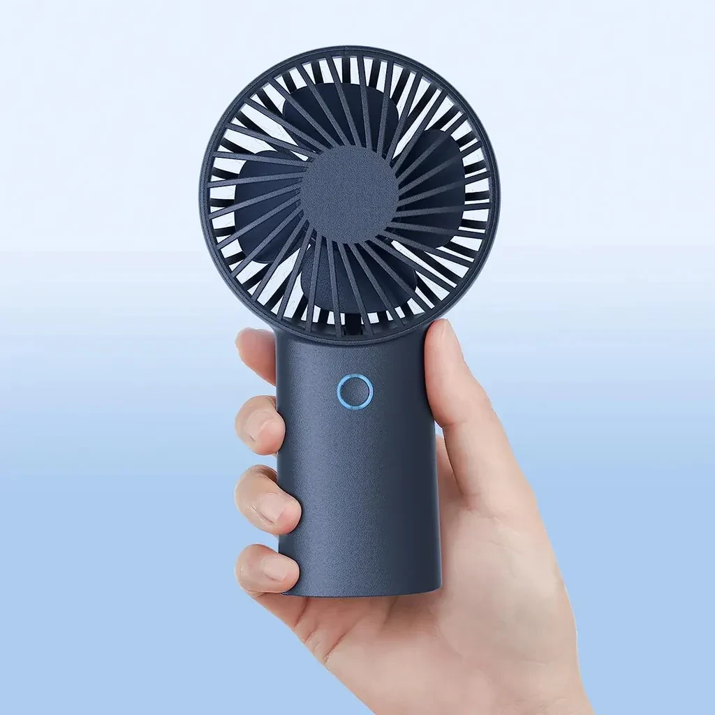 JISULIFE F2D Portable Hand Fan 6000mAh – Blue Color