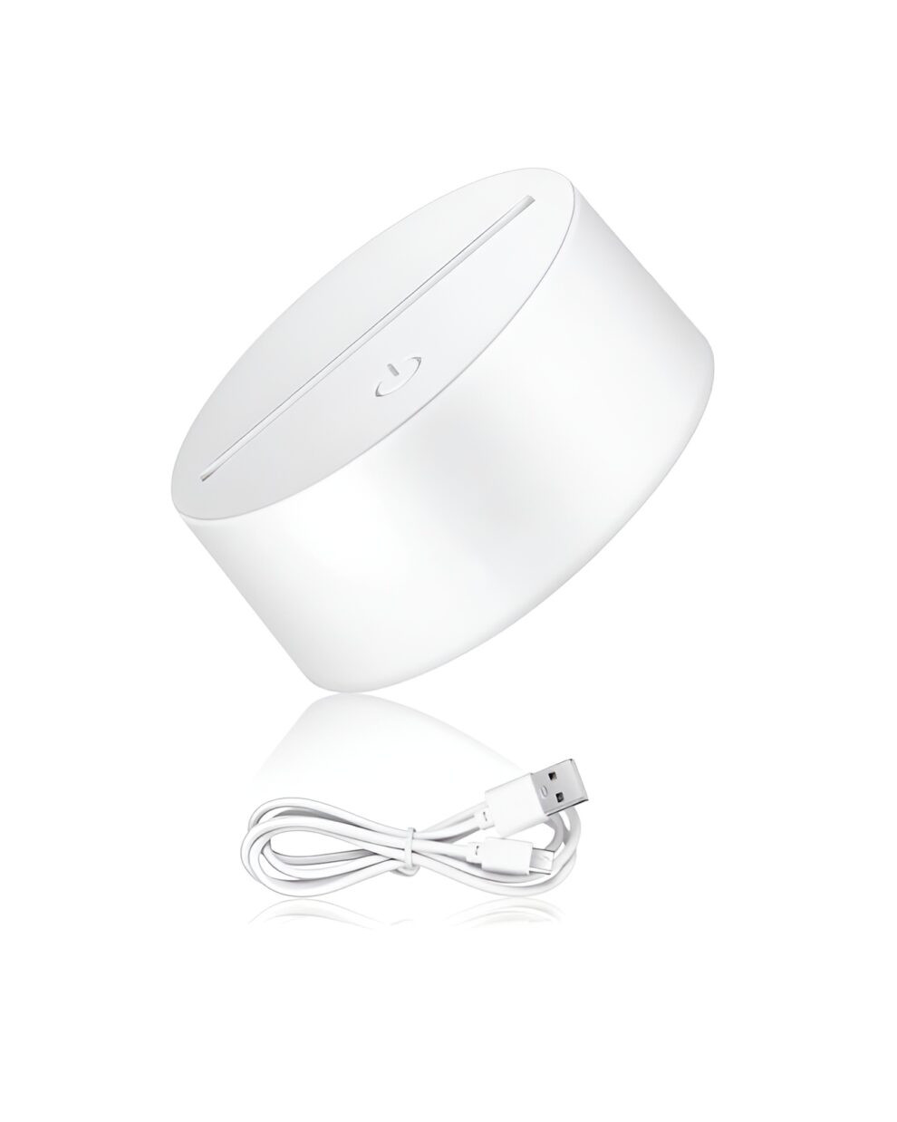 GearUP Acrylic Night Lamp (Only Base)- White