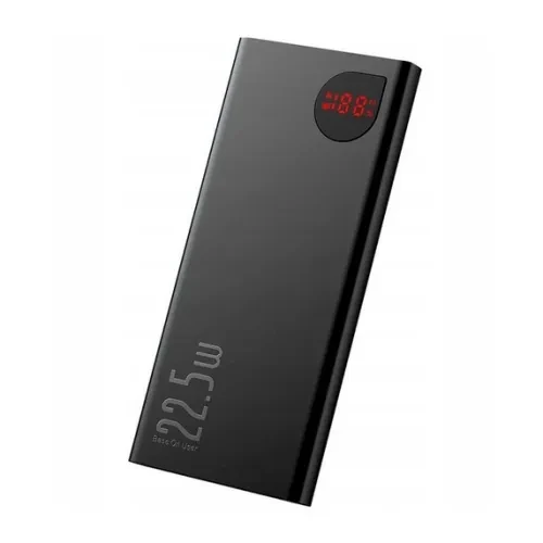 Baseus Power Bank Adaman 22.5w 20000Mah PPAD000101 Metal Digital Display Power Bank -Black