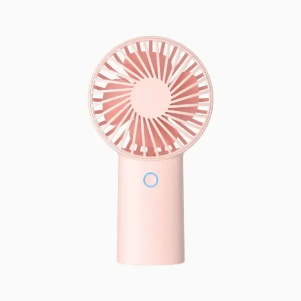 JISULIFE FA20 Rechargeable Mini Handheld Fan (2000mah Battery)- Pink Color