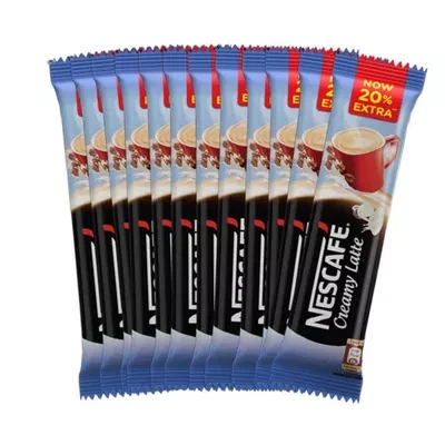 Nestlé Nescafe Creamy Latte Coffee Mix Sachet 18 gm (12 pcs)