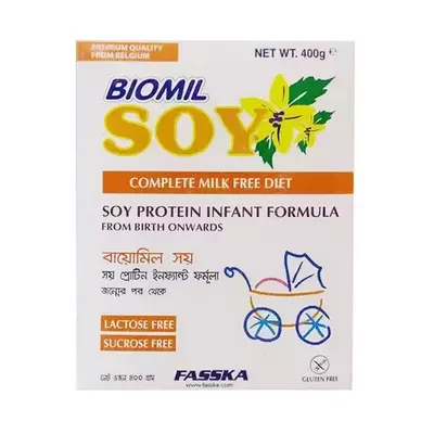 Fasska Biomil Soy Milk Free Diet BIB 400 gm