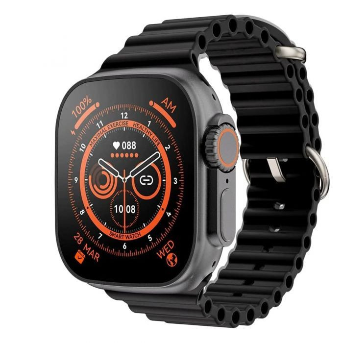 T900 Ultra 2 Men Smart Watch 2.3" HD Screen Bluetooth Calling Pedometer Heart Rate Blood Pressure Sleep Sports Watch for iPhone & Andriod Phone